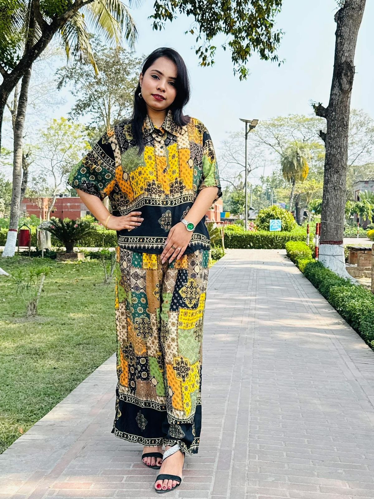 Super Comfy Thai Co-ords with thai lilen cloth